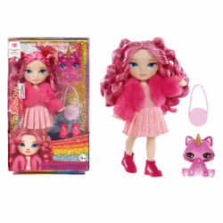 Rainbow High Littles Dolls- Magenta (Pink)