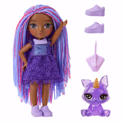 Rainbow High Littles Dolls- Indigo (Dk Purple)