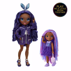 Rainbow High Littles Dolls- Indigo (Dk Purple)