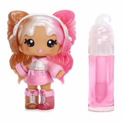 MGA Entertainment Yummiland Lip Gloss Doll Series 2- Mystery Chase 2 (Neopolitan/Avery Ice Cream), Mini poupée, Femelle, 4 an ...