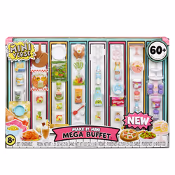 Miniverse Make It Mini Mega Buffet, 8 an(s), Multicolore, Plastique