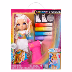 Rainbow High Air Brush & Create Fashion Dolls - Purple Eyes