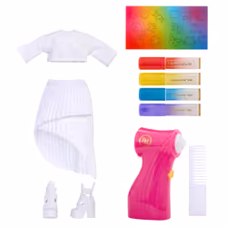 Rainbow High Air Brush & Create Fashion Dolls - Purple Eyes