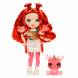 Rainbow High Littles Rainbow Fantasy Fairies Doll- Apple (Red), Poupée mannequin, Femelle, 4 an(s), Garçon/Fille, 140 mm, Mul ...