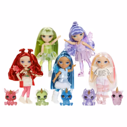 Rainbow High Littles Rainbow Fantasy Fairies Doll- Emerald (Green) - Vue supplémentaire 6