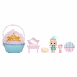 MGA Entertainment Yummiland Beauty Bag Playset + Lip Gloss Doll - Cupcake Beauty Bag - Vue supplémentaire 2