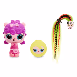 Pop Pop Hair Surprise 3-in-1 Pops Series 1 for Sidekick, 5 an(s), Multicolore, Plastique