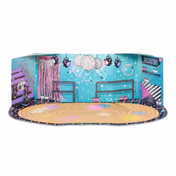 L.O.L. Surprise! Furniture - Roller Rink with Roller Sk8er, Poupée mannequin, Femelle, 4 an(s), Fille, Multicolore