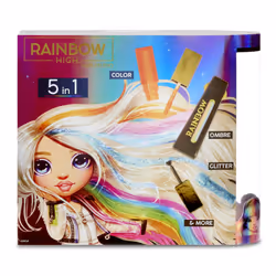 Rainbow High Hair Studio Poupée Mannequin Multicolore 5-13 Ans - Vue supplémentaire 10