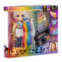 Rainbow High Hair Studio Poupée Mannequin Multicolore 5-13 Ans - Vue supplémentaire 12