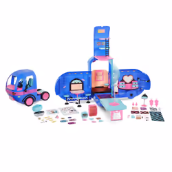 L.O.L. Surprise! 4-in-1 Glamper (Electric Blue), 4 an(s), Effets sonores pris en charge, Batteries requises