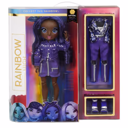 Rainbow High Fashion Doll- Krystal Bailey – Indigo - Vue supplémentaire 12