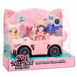 Na! Na! Na! Surprise Soft Plush Convertible Voiture de poupée