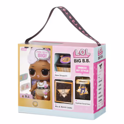 L.O.L. Surprise! Big B.B.Doll- D.J., Grande poupée, Femelle, 4 an(s), Fille, 280 mm, Multicolore