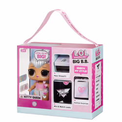 L.O.L. Surprise! Big B.B.Doll- Kitty Queen, Grande poupée, Femelle, 4 an(s), Fille, 280 mm, Multicolore
