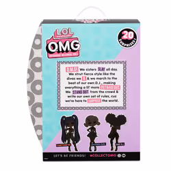 L.O.L. Surprise! OMG 3.8 Doll- 24K DJ