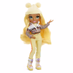 Rainbow High Winter Break Fashion Doll- Sunny Madison (Yellow), Poupée mannequin, Femelle, 6 an(s), Fille, Multicolore