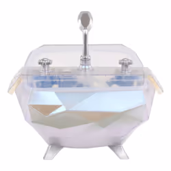Glitter Babyz Color Change Bubbling Bathtub Baignoire de poupée