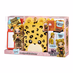 Na! Na! Na! Surprise 3-in-1 Backpack Bedroom Series 2 Playset- Jennel Jaguar