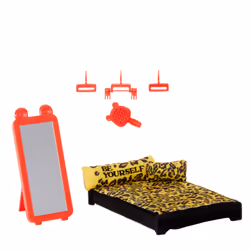 Na! Na! Na! Surprise 3-in-1 Backpack Bedroom Series 2 Playset- Jennel Jaguar