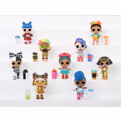 L.O.L. Surprise! Travel Dolls Asst in PDQ, Mini poupée, Femelle, 4 an(s), Fille, Multicolore