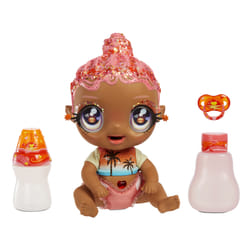 Glitter Babyz Doll- Coral Pink