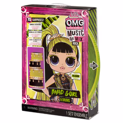 L.O.L. Surprise! OMG Remix Rock- Bhad Gurl and Drums, Poupée mannequin, Femelle, 4 an(s), Garçon/Fille, 241,3 mm, 113,636 g