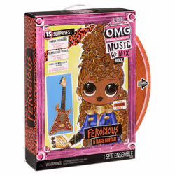 L.O.L. Surprise! OMG Remix Rock- Ferocious and Bass Guitar
