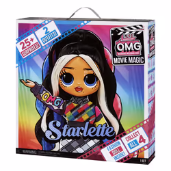L.O.L. Surprise! OMG Movie Magic Doll- Starlette, Poupée mannequin, Femelle, 4 an(s), Fille, Multicolore
