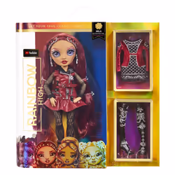 Rainbow High CORE Fashion Doll- Mila Berrymore (Burgundy), Poupée mannequin, Femelle, 6 an(s), Garçon/Fille, 280 mm, Multicol ...