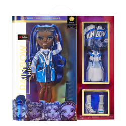 Rainbow High CORE Poupée mannequin Coco Vanderbalt (Cobalt) Série 4