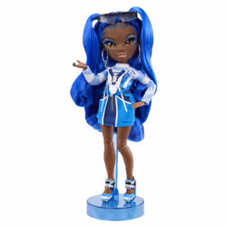 Rainbow High CORE Poupée mannequin Coco Vanderbalt (Cobalt) Série 4