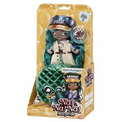 Na! Na! Na! Surprise 2-in-1 Fashion Doll and Purse Glam Series 2- Mallory Duckington (Mallard Duck), Poupée mannequin, Femell ...