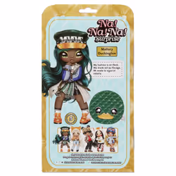 Na! Na! Na! Surprise 2-in-1 Fashion Doll and Purse Glam Series 2- Mallory Duckington (Mallard Duck) - Vue supplémentaire 4