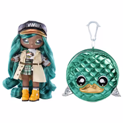 Na! Na! Na! Surprise 2-in-1 Fashion Doll and Purse Glam Series 2- Mallory Duckington (Mallard Duck) - Vue supplémentaire 5