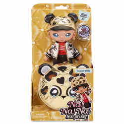 Na! Na! Na! Surprise 2-in-1 Fashion Doll and Purse Glam Series 2- Gianni Wilde (Cheetah Boy)