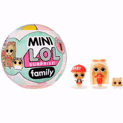 L.O.L. Surprise! Mini Family Asst in PDQ, Mini poupée, Femelle, 4 an(s), Fille, Multicolore