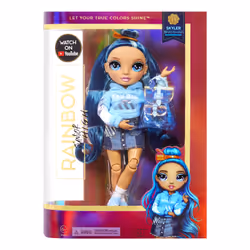 Rainbow High Junior High Fashion Doll - Skyler Bradshaw (Blue), Poupée mannequin, Femelle, 6 an(s), Fille, 230 mm, Bleu