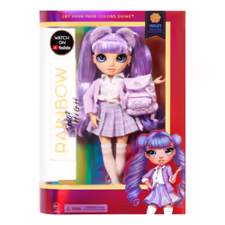 Rainbow High Junior High Fashion Doll - Violet Willow (Purple)