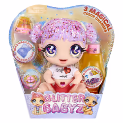 Glitter Babyz Doll Series 2 - Melody Highnote (Music), Poupée, Femelle, 3 an(s), 280 mm, Multicolore