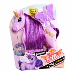 MGA's Dream Bella Little Unicorn – Lavender Poupée animal