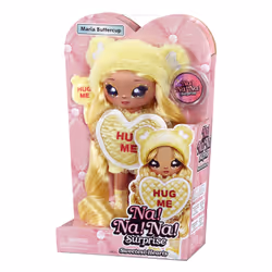 Na! Na! Na! Surprise Sweetest Hearts Doll- Maria Buttercup (Yellow), Poupée mannequin, Femelle, 5 an(s), Fille, 190 mm, Multi ...