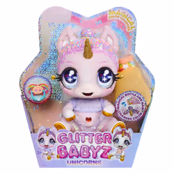 Glitter Babyz Unicorn Doll- Pink Rainbow (Jewels Daydreamer), Poupée, Genre neutre, 3 an(s), Garçon/Fille, Multicolore