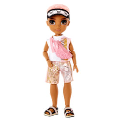 Rainbow High Pacific Coast Fashion Doll- Finn Rosado (Rose Gold Boy)