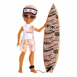 Rainbow High Pacific Coast Fashion Doll- Finn Rosado (Rose Gold Boy)