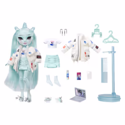 Rainbow High Shadow High S23 Fashion Doll- Zooey Electra (Green)