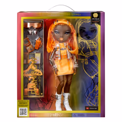 Rainbow High Orange Fashion Doll -Michelle St. Charles, Poupée mannequin, Femelle, 4 an(s), Garçon/Fille, Multicolore