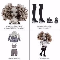 Rainbow High Shadow High Doll- Nicole Steel - Vue supplémentaire 5
