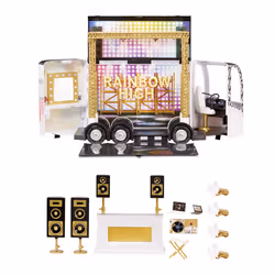 MGA Entertainment Rainbow Vision World Tour Bus & Stage Accessoires de poupée - Vue supplémentaire 9
