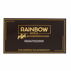 Rainbow High Accessories Studio Series 1, H Assortment in PDQ Sac de poupée - Vue supplémentaire 21